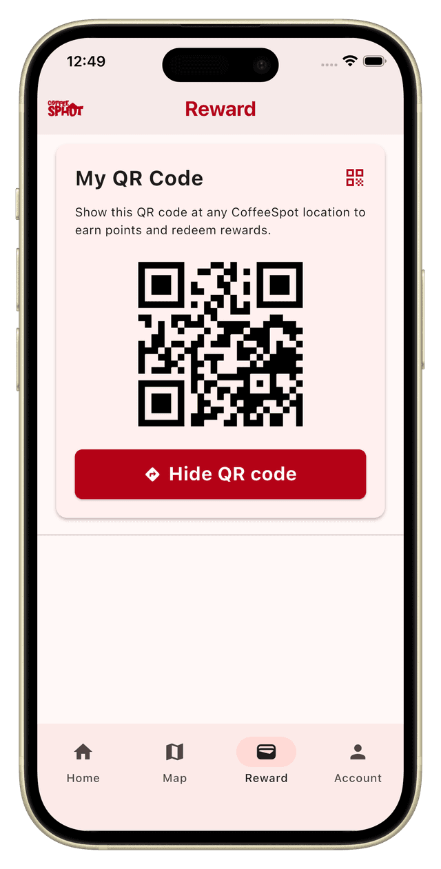 Coffee Sphut reward program